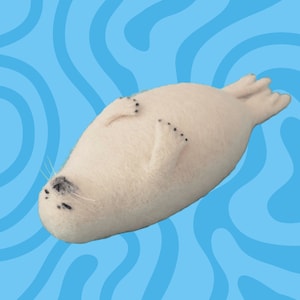 Hamanaka Fiber Felting Kit- White Seal #544 (English)