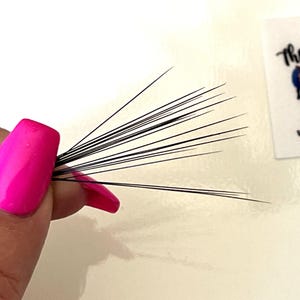 Realistic Straight Whiskers with Tapered Tips for Needle Felting, Doll Making, Amigurumi, Taxidermy, Puppets, & More…