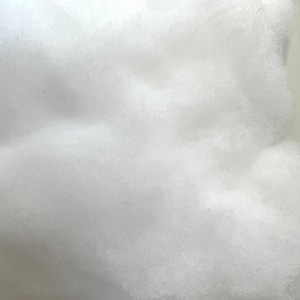 Synthetic Acrylic/Vegan Core Fiber Batt W02- Super White