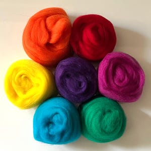 Ashford Corriedale Theme Pack - “Rainbow Brights" Collection