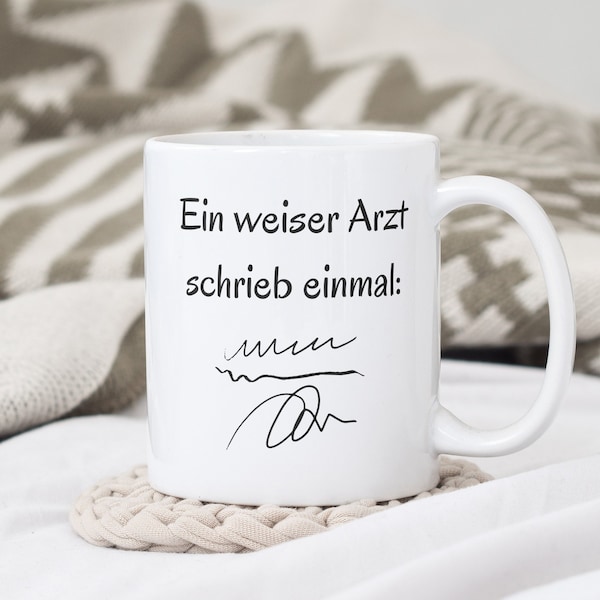 Lustige Tasse für Mediziner Geschenk für Arzt witzige Geschenke Ärzte Geschenke für ihn