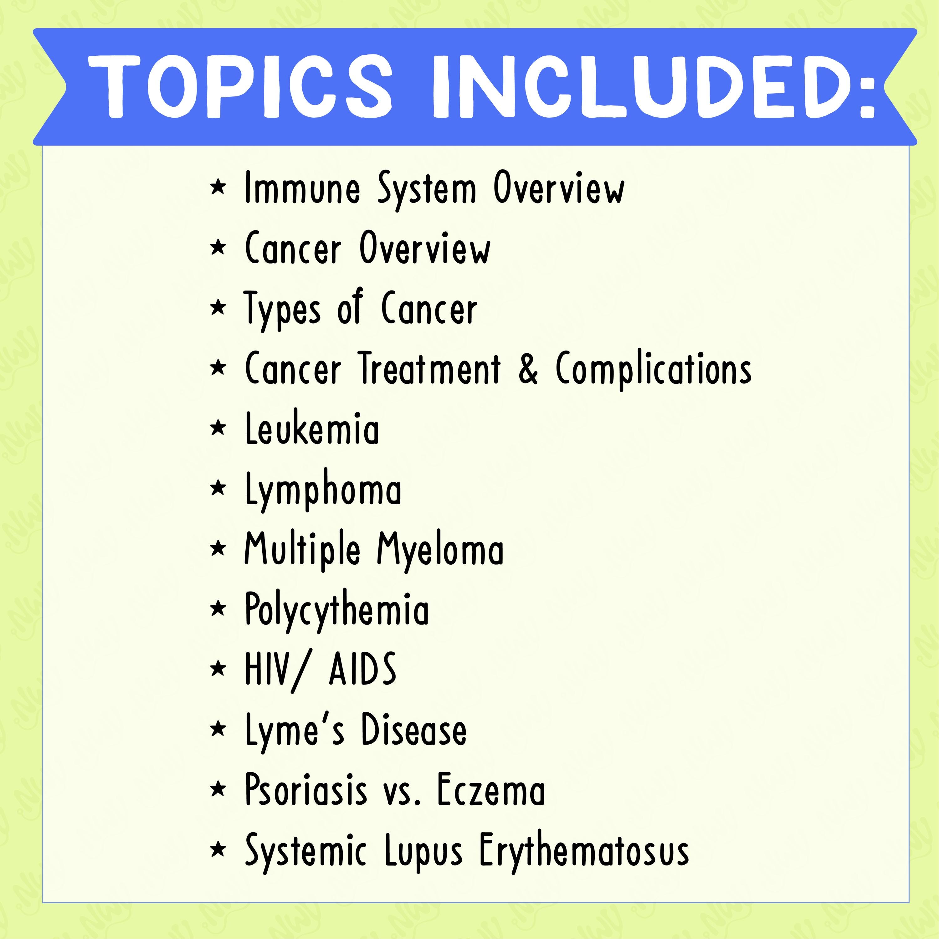 Immune Nursing Notes Study Bundle - Etsy