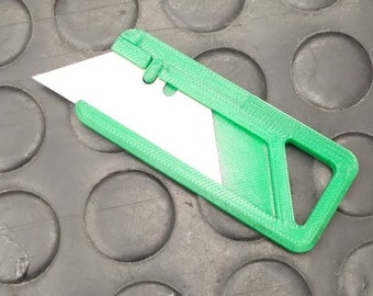 Mini Plastic Knife Keychain