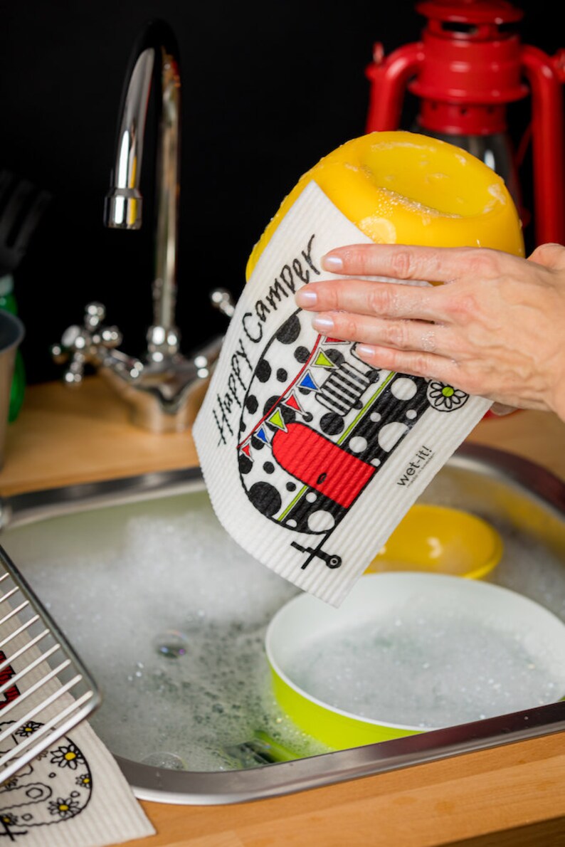 Wet-It! Chicken Family Swedish Dishcloths