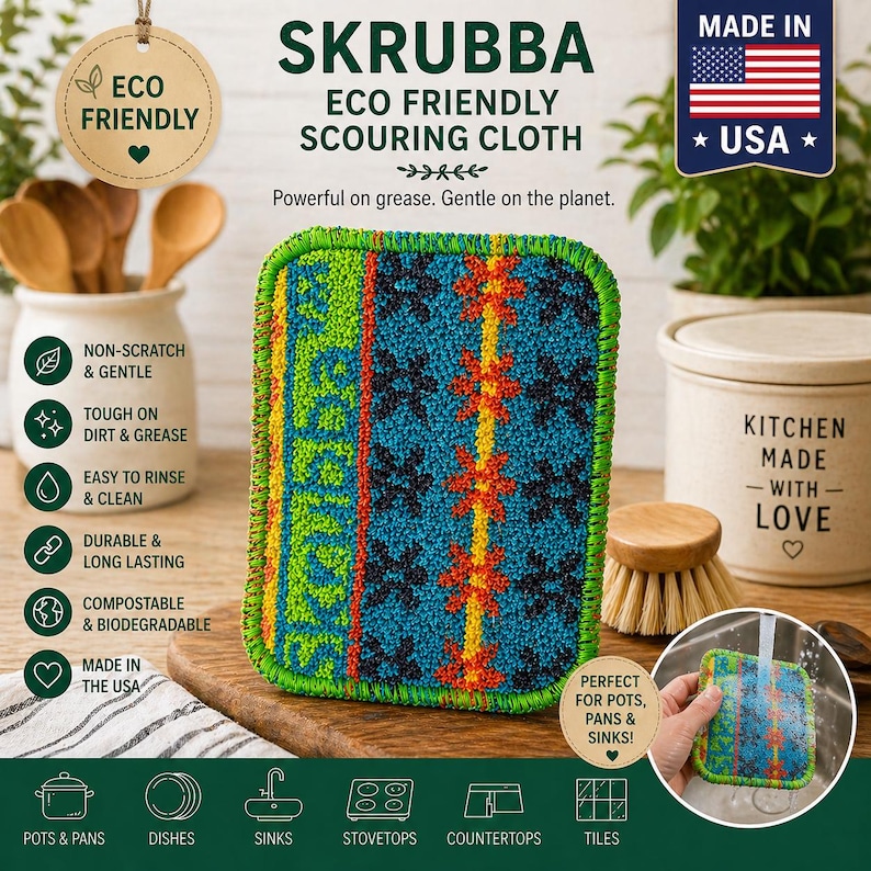 WetItBrand Skrubba Scouring Cloth - Thumbnail 3