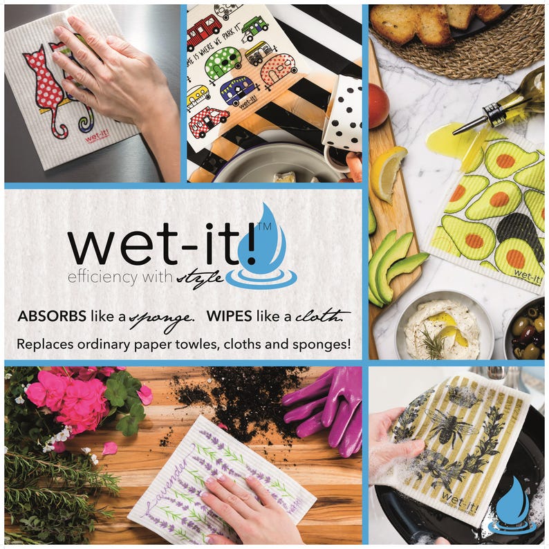 WetItBrand Swedish Dishcloth - Thumbnail 4
