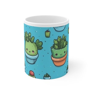 Cute Chibi Ceramic Mug - 11oz