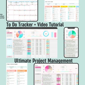 To Do List Template Spreadsheet | Google Sheets Daily Weekly Planner ...