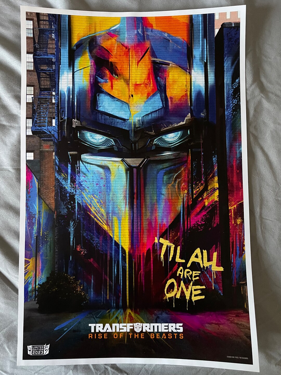 Transformers Rise of the Beast Cinemark Poster Etsy