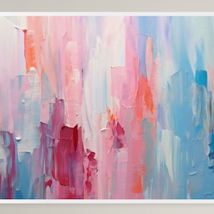 Colorful Abstract Art Print: Modern Wall Decor (Digital Download)