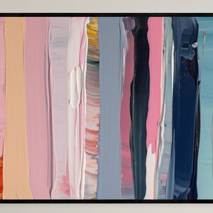 Colorful Abstract Wall Art Print: Modern Maximalist Decor (Digital Download)