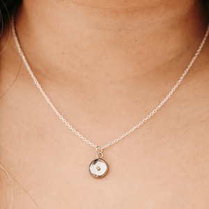 Mustard Seed Necklace | Handmade | Christian Jewelry | 18 Inch Silver Chain