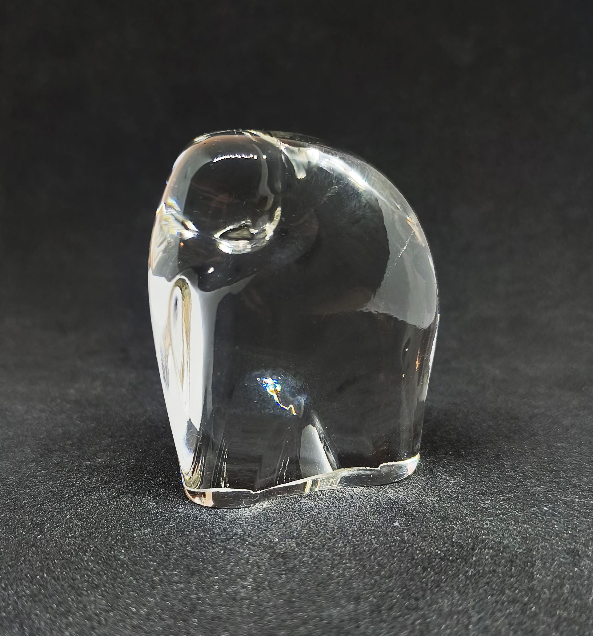 Baccarat Crystal Elephant - Etsy