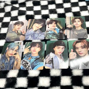 Stray Kids [Oficjalna] 樂 Rock Star Nemoz Ver. Photocard PC Lalalala, Felix Changbin Hyunjin Bangchan Leeknow idealny prezent świąteczny na Stays