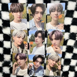 Enhyphen [Oficial] Orange Blood Photocards PC, edición Weverse poca, Heesung Jungwon Jay Sunghoon Ni-ki Sunoo Jake
