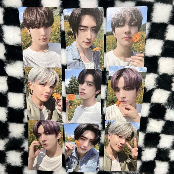 Enhyphen [official] Orange Blood Photocards PC, Weverse