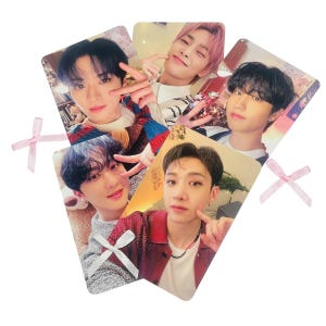 Stray Kids [Offiziell] Replay 3 Fanclub Photocard PC Changbin Han Bangchan Leaknow IN