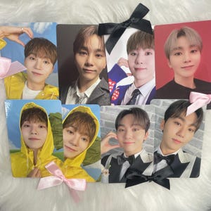 Seventeen [officieel] Seungkwan Photocards PC, Carat poca, Seventeenth Heaven, Face the sun, Fml fanmeeting POB PC-cadeau voor Carat