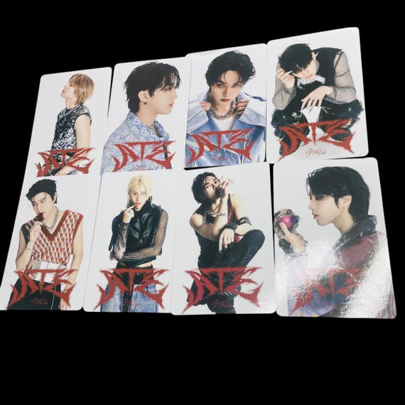 Stray Kids [official] ATE Nemo Ver. Photocard PC White B Version