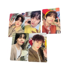 Stray Kids [Oficjalna] Karta fotograficzna PC Changbin Han Bangchan Leeknow
