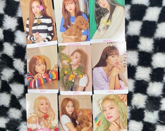 Twice READY TO BE Kpop フォトカードセット / プリント＆カット