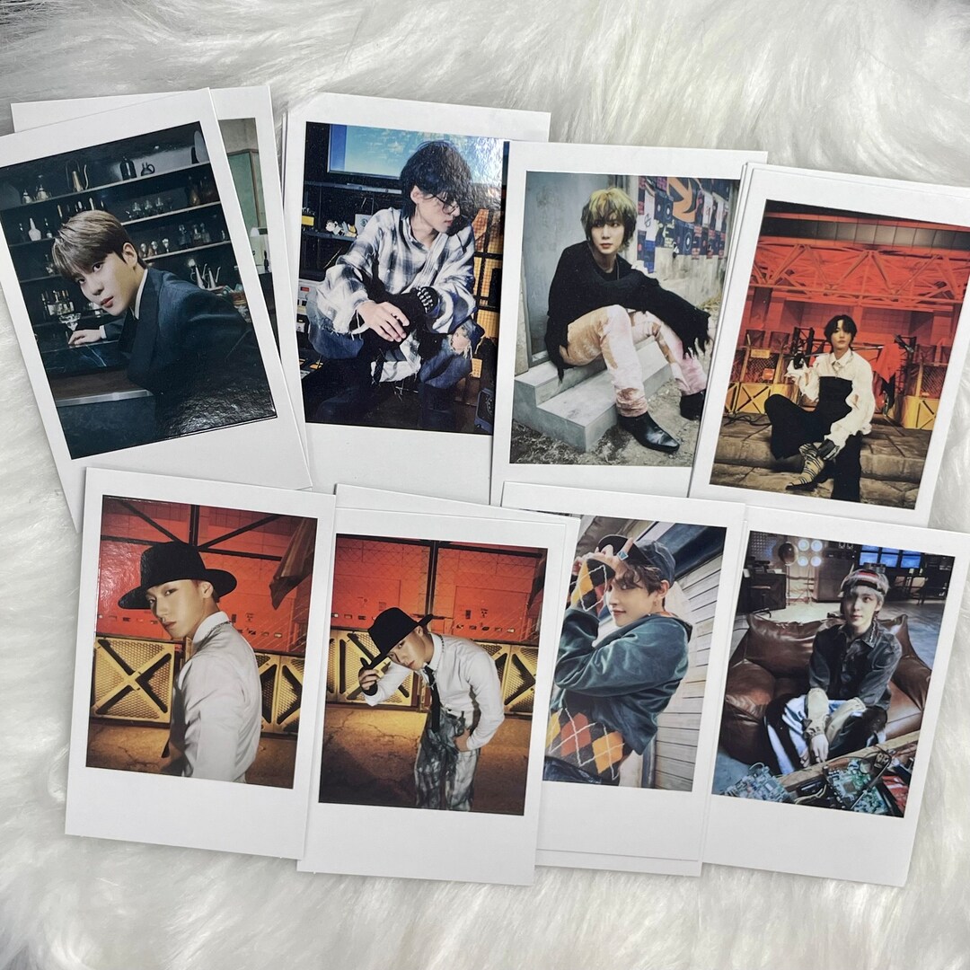 Ateez official the World Ep Fin Will Photocards PC Polaroid