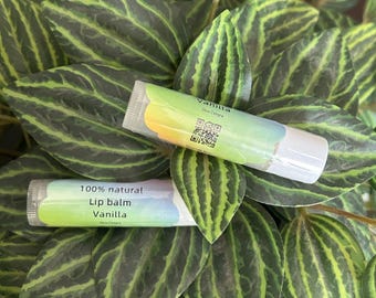 bálsamo labial vainilla