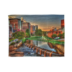 Greenville Aesthetic Soft Polyester Blanket