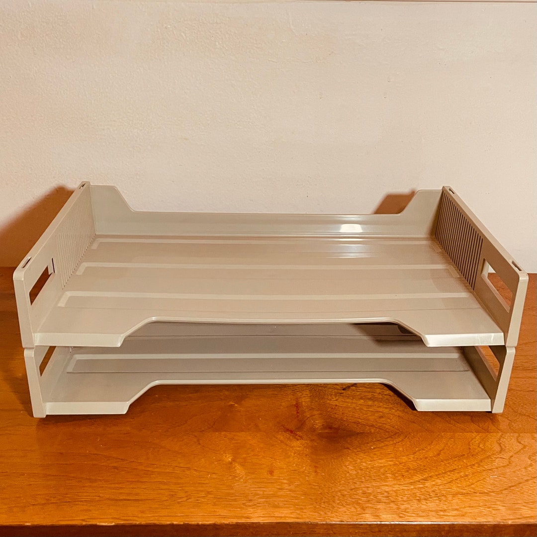 Vintage Eldon Office Legal Size Letter Tray Etsy