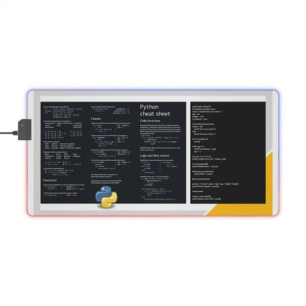 Python Mouse Pad - Etsy
