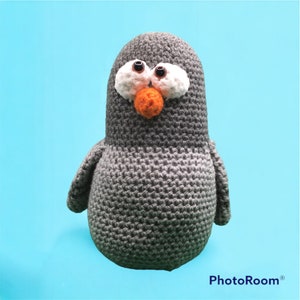 Crochet Pigeon, versatile hand crafted gift, great gifts, perfect for decorating, durable, fun, cute