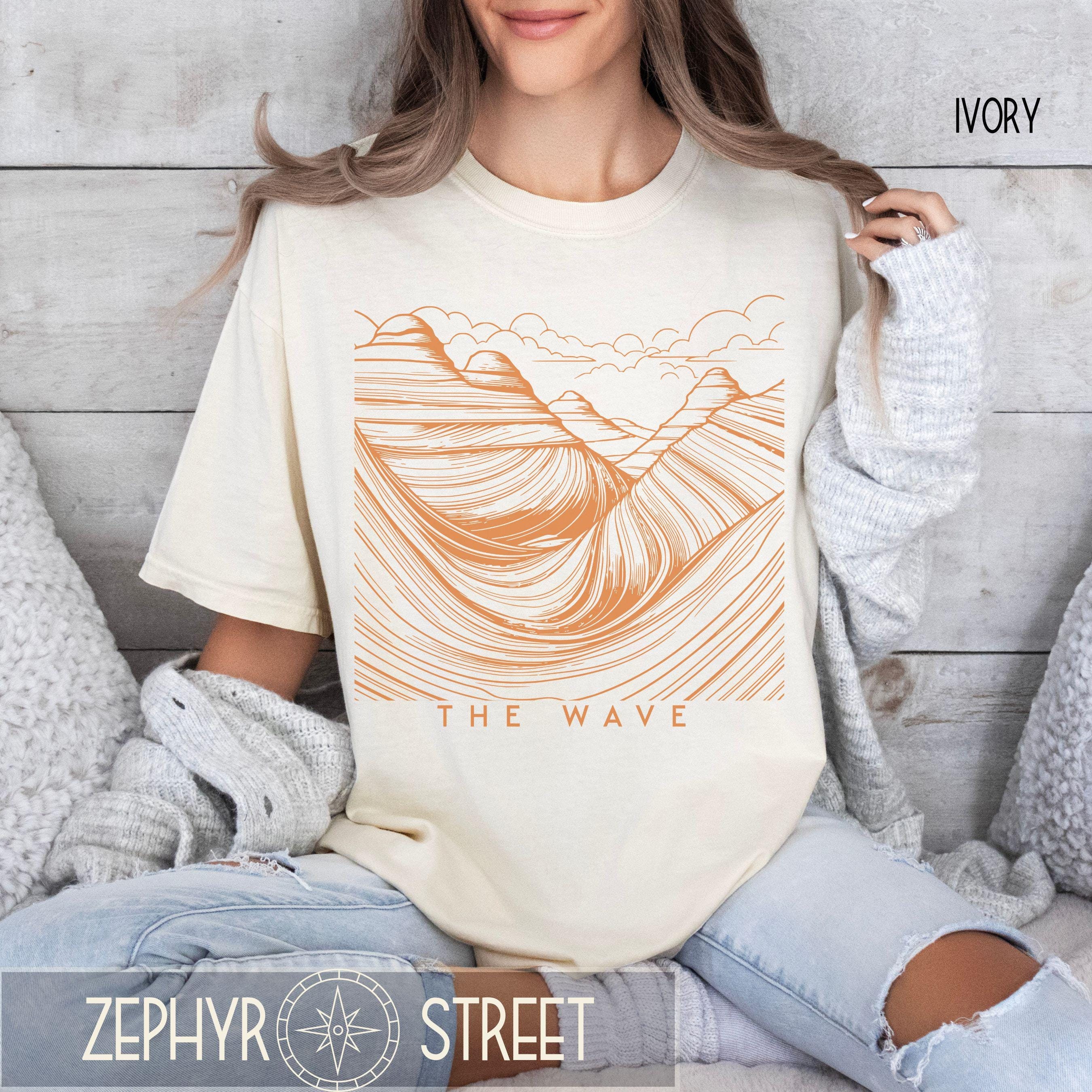 Wave T Shirt - Etsy