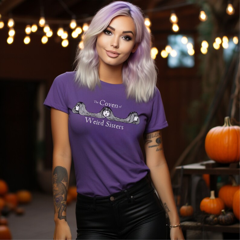 Coven of the Weird Sisters: Macbeth-inspired T-shirt - Etsy