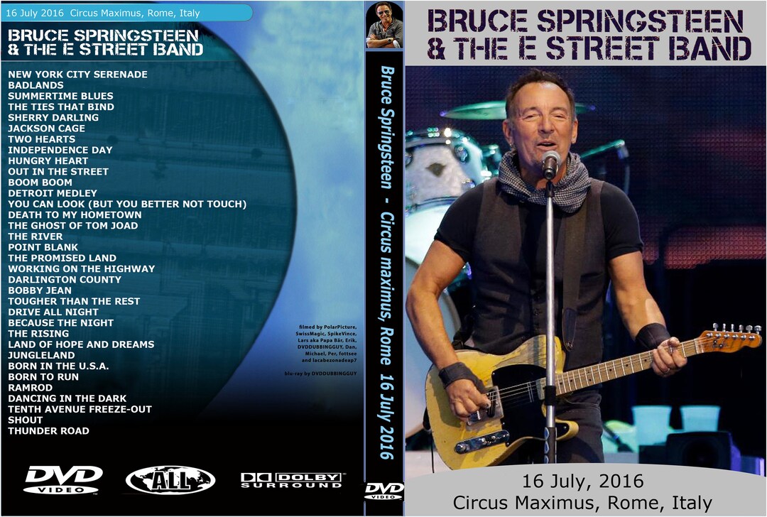 Bruce Springsteen. Rome Circus Maximus. 2 DVD. Etsy