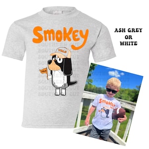 Football, Orange and white, TN, Tennessee, Smokey