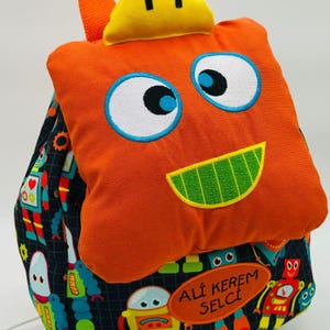 Sac à dos personnalisé pour garçon et fille d'âge préscolaire, sac à dos brodé personnalisé pour tout-petit, joli sac à dos, cadeau personnalisé pour enfant