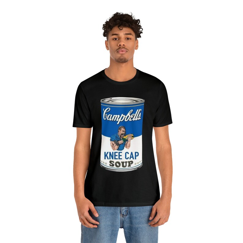 Detroit Lions Dan Campbell's Kneecap Soup Graphic Tee Etsy