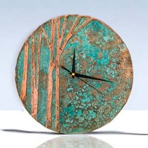 Wall Clock, Copper Wall Clock, Wall Clock Unique, Wall Clock Modern, Mall Clock Kitchen, Copper Wall Decor, Minimalist Wall Decor, Wall Art