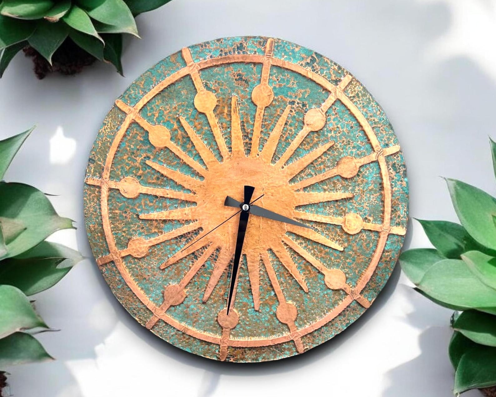 Wall Clock, Copper Wall Clock, Wall Clock Unique, Wall Clock Modern ...