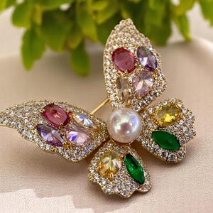 TASAKI タサキ パール アコヤ真珠 ピンブローチ アクセ Tasaki pearl brooch - Etsy 日本