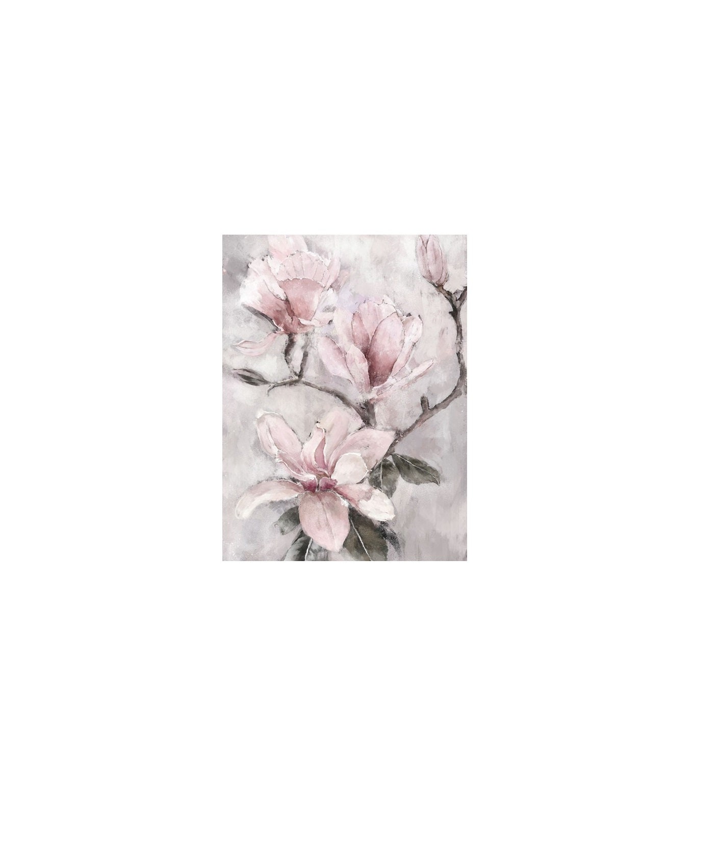 Pink Patterned A4 File Pink Flower Digital Download A4 Size - Etsy