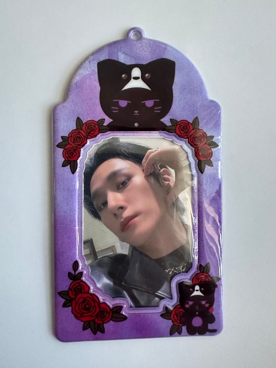 KPOP Monsta X I.M (changkyun) Nyangkyun PVC Photocard Holder - Etsy