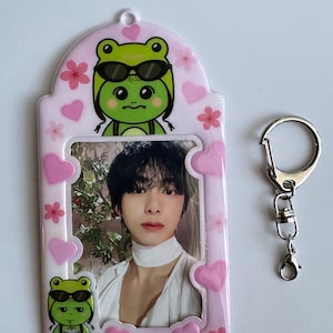 KPOP Monsta X Hyungwon&#39;s Chaeboogi PVC Photocard Holder