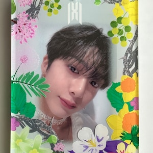 Monsta X Birth Flowers Acrylic Photocard Holder (Petaldance Deco x Ham & Heoney Collab)