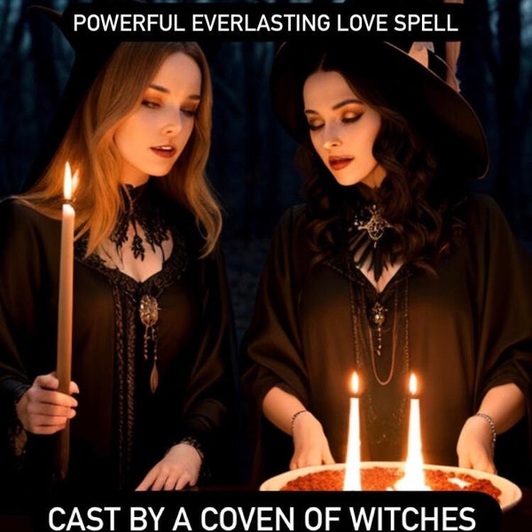 Powerful same day casting everlasting love spell true love binding white magic cast by three witches sigil magic art