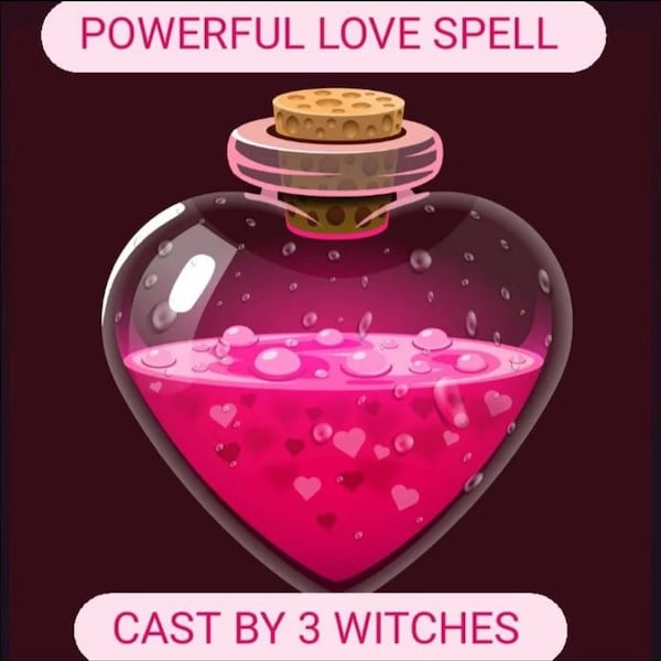 Love sigil ritual spell bring back love tangible sigil art cast by three witches, love intention tarot reading casting