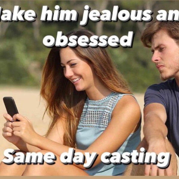 Make him jealous and obsessed love spell casting by three witches fast same day casting