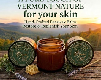 Vermont Made Beeswax Skin Balm
