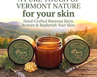 Vermont Made Beeswax Skin Balm