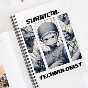 Surg Tech Manga Notebook: Surgical Technologist Gift